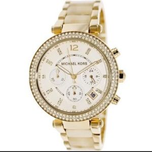 Michael Kors Gold Parker Watch